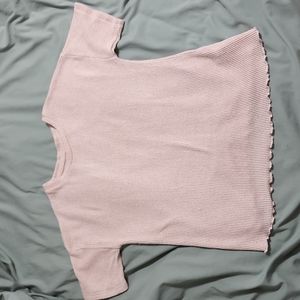Light pink American Eagle Knit top